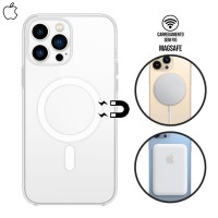 Capa para iPhone 12 Pro Max - Case TPU Magnetic Magsafe Transparente